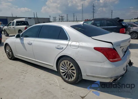 2018 Genesis G90 Ultimate из США, поврежденный, VIN KMHG54JH0JU037941